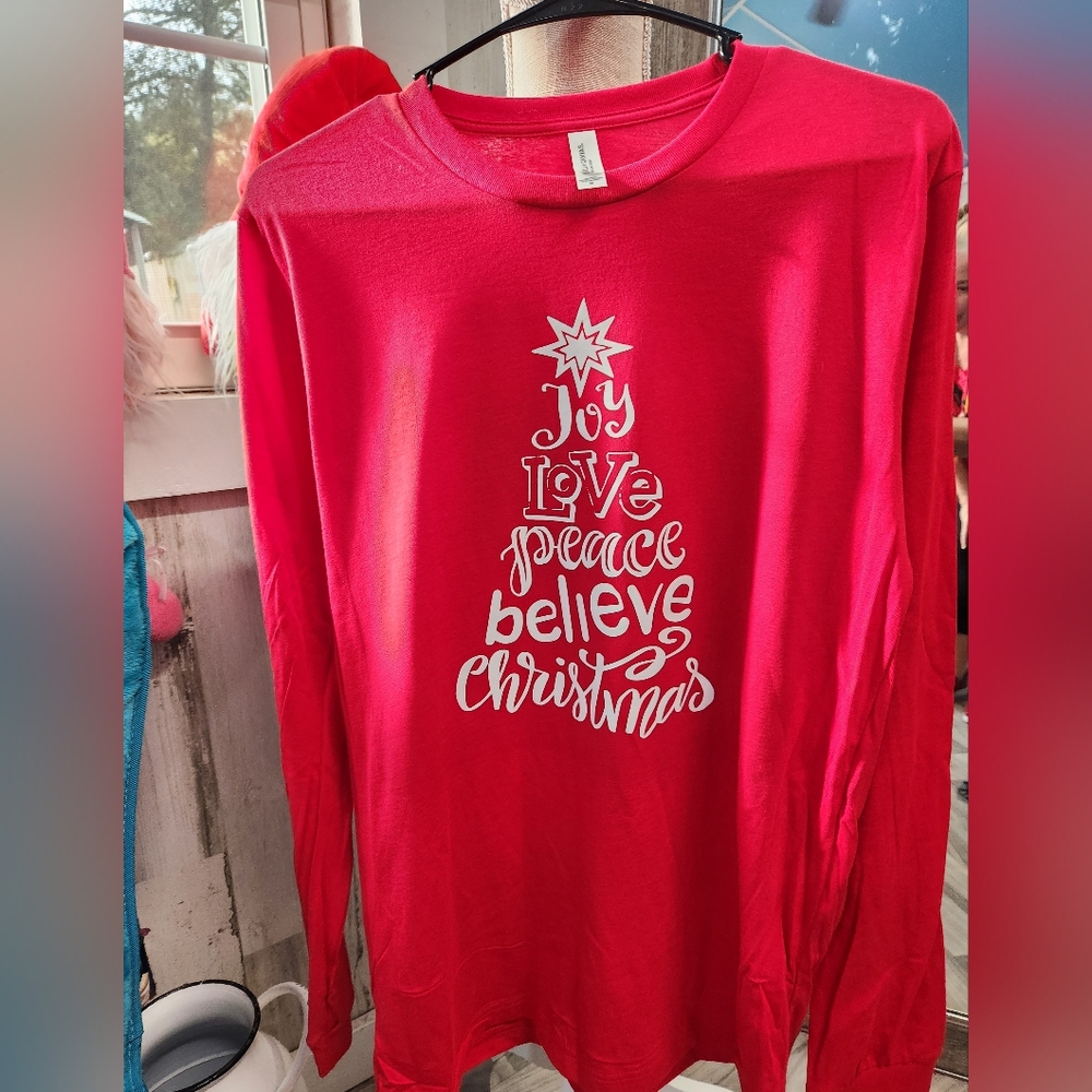 Joy Peace Love Christmas Soft Long Sleeve